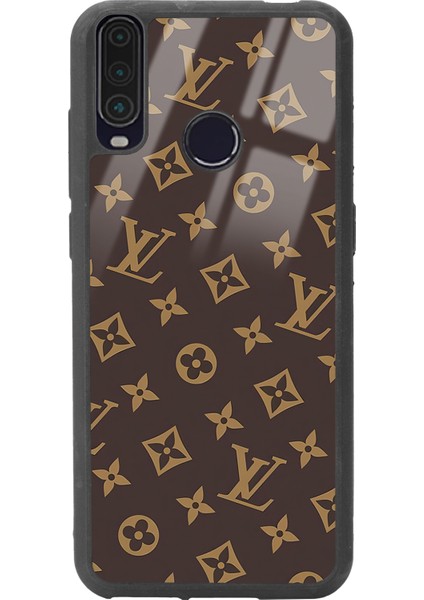 General Mobile Gm 10 Kahverengi Lv Tasarımlı Glossy Telefon Kılıfı