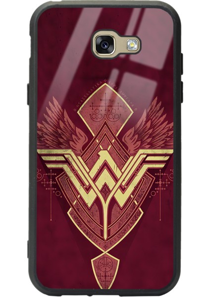 Samsung Galaxy A7 (2017) Wonder Woman Tasarımlı Glossy Telefon Kılıfı