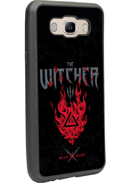 Samsung Galaxy J7 (2016) Witcher 3 Fire Tasarımlı Glossy Telefon Kılıfı fiyatları