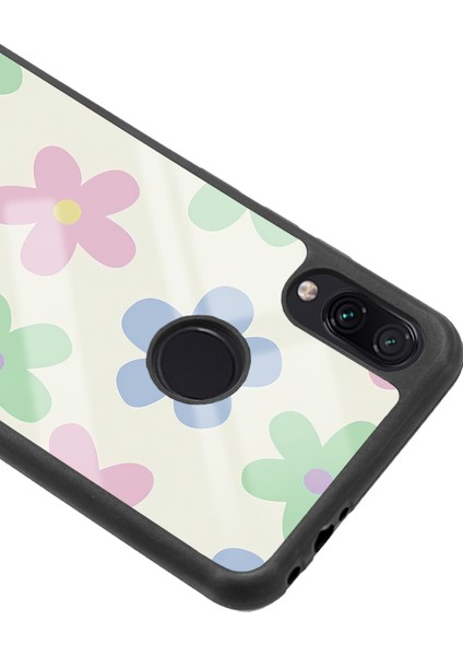 Xiaomi Redmi Note 7 Nude Çiçek Tasarımlı Glossy Telefon Kılıfı modelleri
