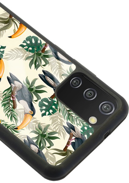 Samsung Galaxy A-02S Tukan Kuşu Tasarımlı Glossy Telefon Kılıfı