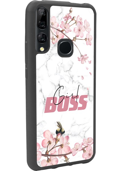 Huawei Y9 Prime Sakura Girl Boss Tasarımlı Glossy Telefon Kılıfı fiyatları