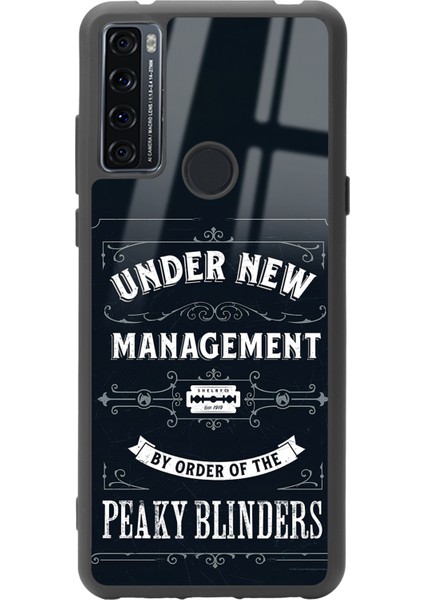 Tcl 20 Se Peaky Blinders Management Tasarımlı Glossy Telefon Kılıfı