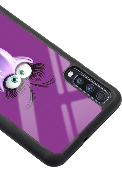 Samsung Galaxy A70 Purple Angry Birds Tasarımlı Glossy Telefon Kılıfı modelleri