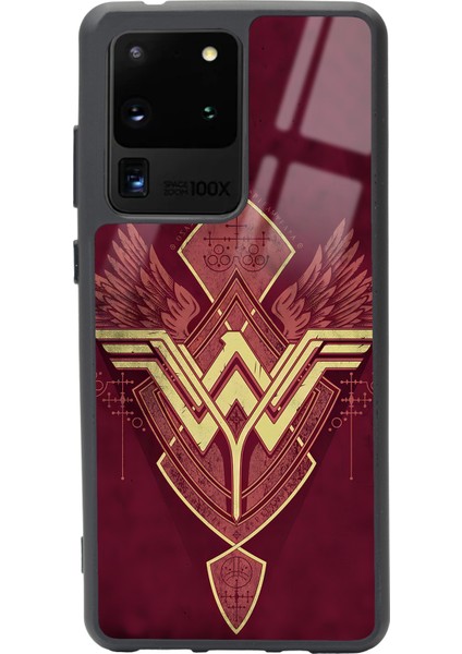 Samsung Galaxy S20 Ultra Wonder Woman Tasarımlı Glossy Telefon Kılıfı