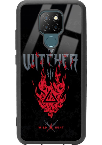 General Mobile Gm 20 Witcher 3 Fire Tasarımlı Glossy Telefon Kılıfı