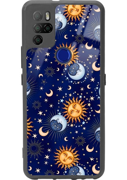 Omix X500 Ay Güneş Pijama Tasarımlı Glossy Telefon Kılıfı