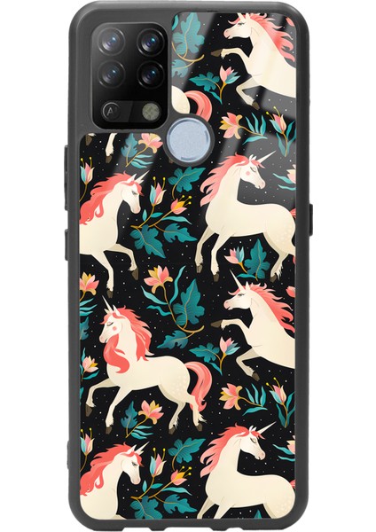 Tecno Pova Unicorn Desenli Tasarımlı Glossy Telefon Kılıfı