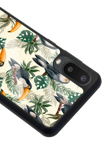 Samsung Galaxy A-02 Tukan Kuşu Tasarımlı Glossy Telefon Kılıfı