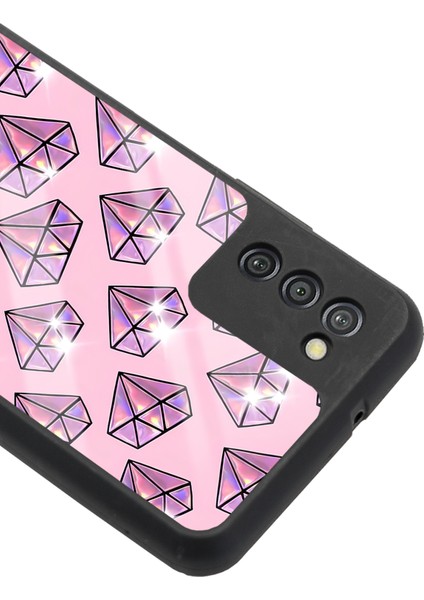 Samsung Galaxy A-03S Diamond Tasarımlı Glossy Telefon Kılıfı modelleri
