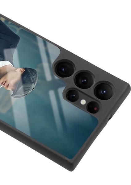 Samsung Galaxy S22 Ultra Peaky Blinders Thomas Shelby Tasarımlı Glossy Telefon Kılıfı