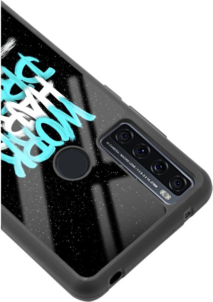 Tcl 20 Se Uzay Motto Tasarımlı Glossy Telefon Kılıfı modelleri