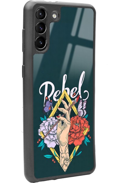 Samsung Galaxy S-21 Plus Rebel Tasarımlı Glossy Telefon Kılıfı fiyatları