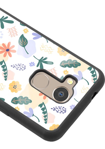 General Mobile Gm 8 Minik Çiçekler Tasarımlı Glossy Telefon Kılıfı modelleri