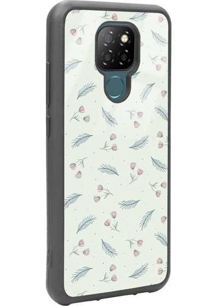 General Mobile Gm 20 Yeşil Yapraklı Tasarımlı Glossy Telefon Kılıfı fiyatları