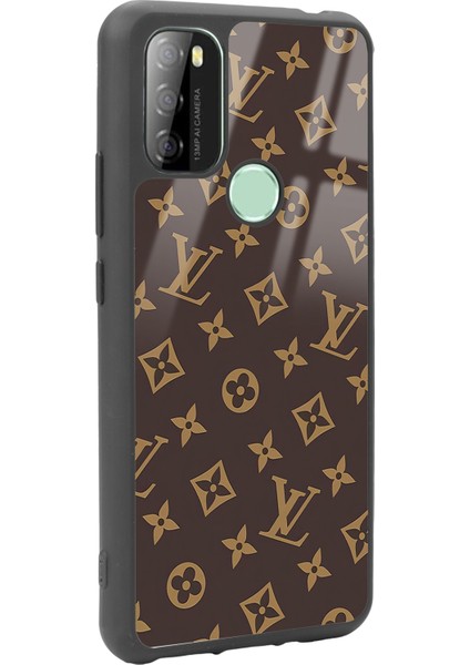 P13 Blue Max 128 Kahverengi Lv Tasarımlı Glossy Telefon Kılıfı fiyatları