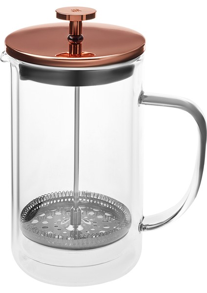 Pia Borosilikat Cam Bronze French Press 600 ml