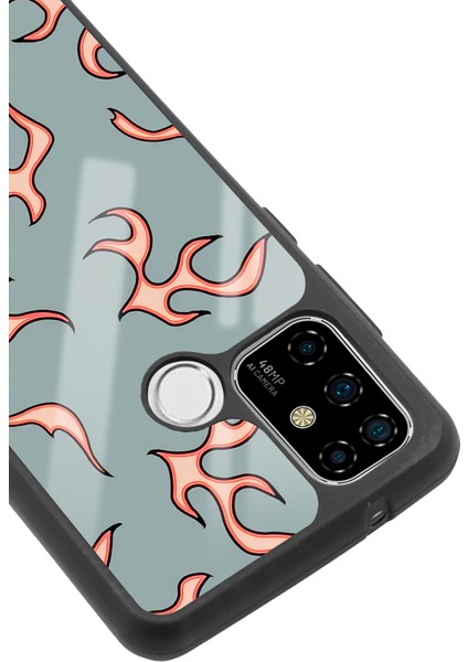 Casper F20 Retro Alev Tasarımlı Glossy Telefon Kılıfı modelleri