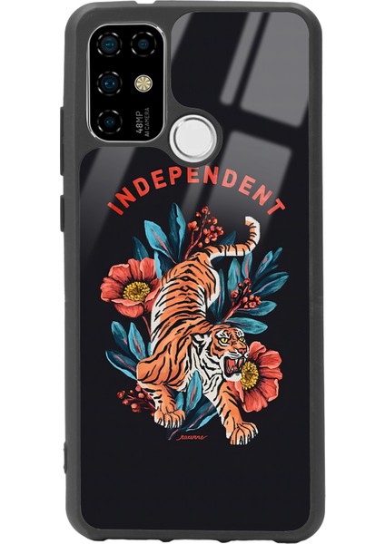 Casper F20 Bağımsız Kaplan Tasarımlı Glossy Telefon Kılıfı