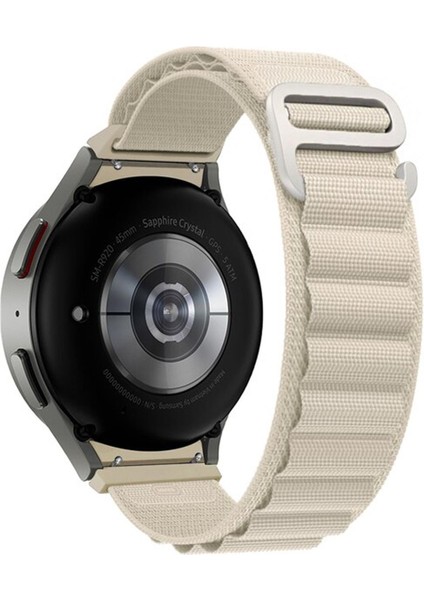 Samsung Galaxy Watch 5 Pro 45MM Kordon Alpine Loop Bej