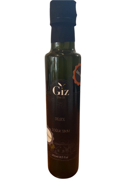Organik, Yüksek Polifenollü Natürel Sızma Zeytinyağı 250 ml