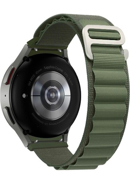 Huawei Watch Gt 3 Pro Titanium Kordon Alpine Loop Yeşil