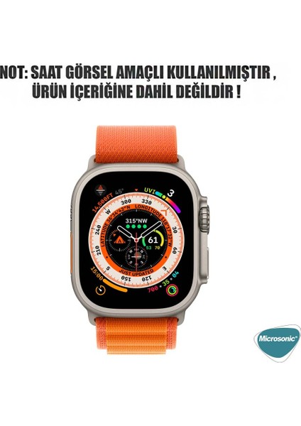Apple Watch Series 8 41MM Kordon Alpine Loop Turuncu