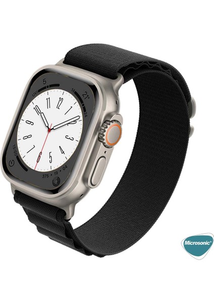 Apple Watch Series 8 41MM Kordon Alpine Loop Turuncu