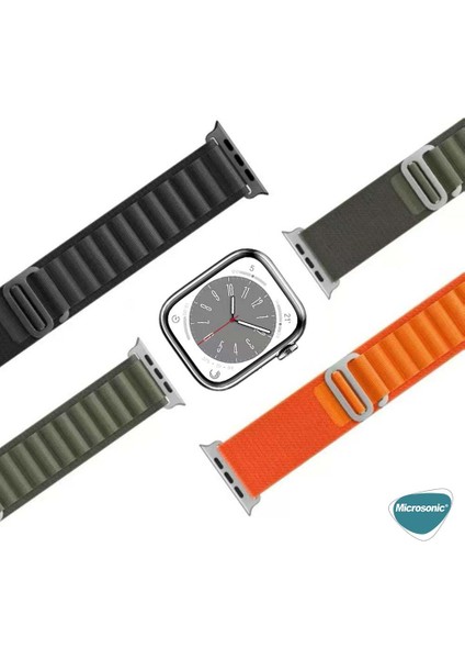 Apple Watch Series 8 41MM Kordon Alpine Loop Turuncu