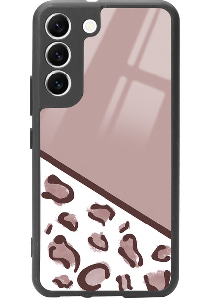 Tecno Pova Kahve Leopar Tasarımlı Glossy Telefon Kılıfı