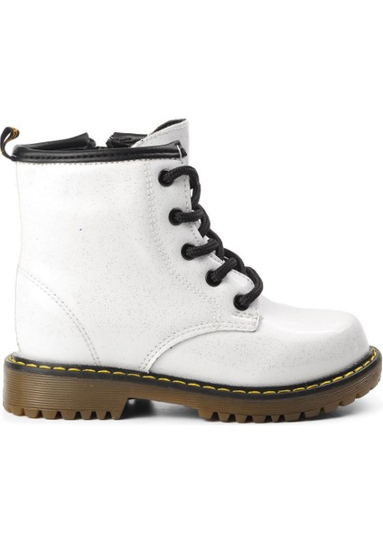 705-P Beyaz Simli Kız Çocuk Bot