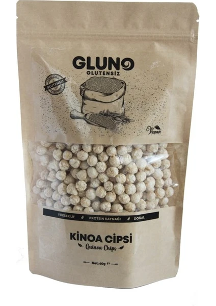 Gluno Glutensiz grluno grlutensiz Kinoa Cipsi 50 gr