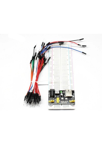 Roba Breadboard Seti - MB-102 + 65 Parça Kablo Seti + Bb. Güç Kaynağı modelleri