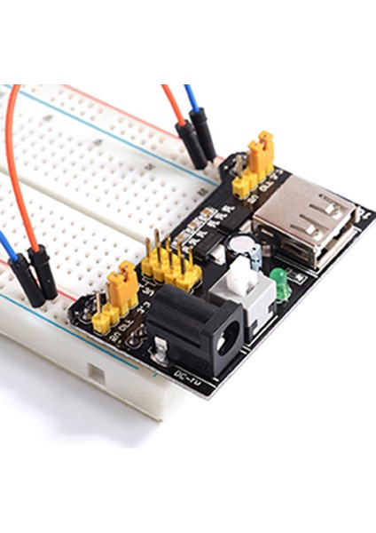 Roba Breadboard Güç Kaynağı Modülü 3.3V 5V Prototip Devre Test