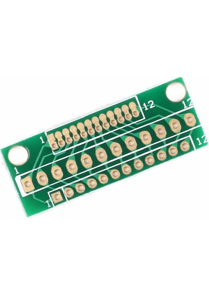 Roba 12 Pin 1.27MM 2mm 2.54MM Çeviri Dönüştürücü Adaptör Pcb Kart Kablosuz Modül Jtag LCD
