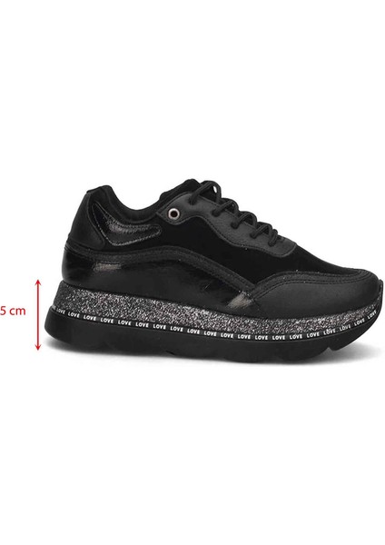Kadın Sneaker Ayakkabı Siyah 139 103