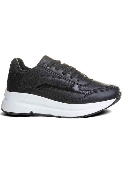 Kadın Sneaker Ayakkabı Siyah-Beyaz 139 137