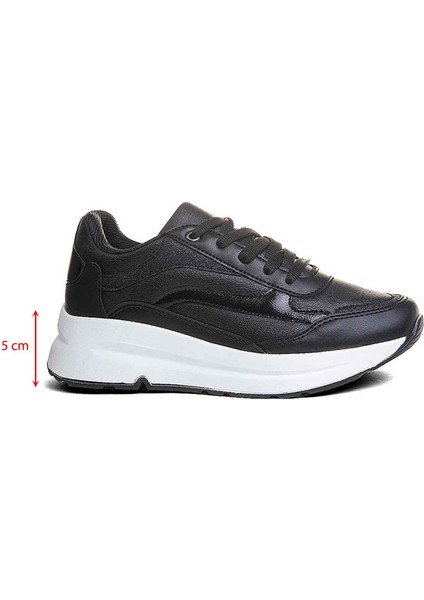 Kadın Sneaker Ayakkabı Siyah-Beyaz 139 137 indirimleri