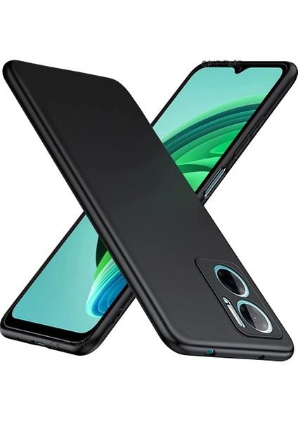 Xiaomi Redmi Note 11E Uyumlu Kılıf Kamera Lens Korumalı Soft Mat Silikon Kılıf Zırh Tank Military