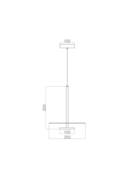 voxlamp lighting solutions Yatak Başı Sarkıt LED Aplik Bedside 25CM