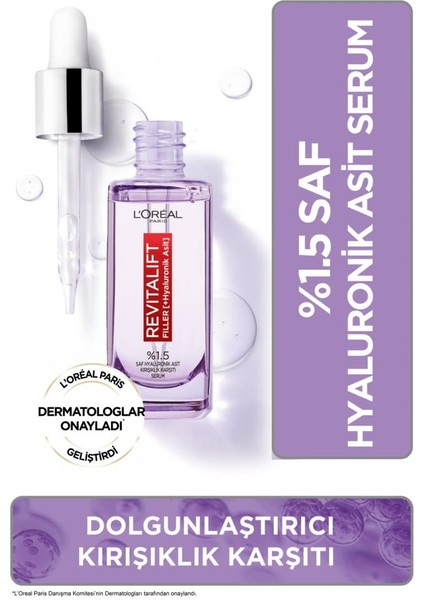 Hyaluronic Şampuan + Revitalift Filler Serum Bakım Seti