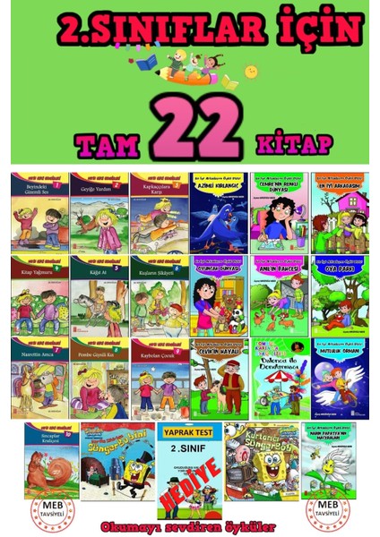 2. Sınıflar Için Okumayı Sevdiren Hikaye Seti