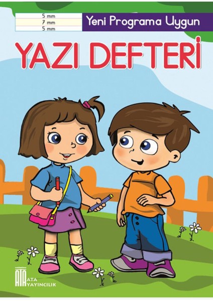 1. Sınıf Yazı Defteri 5-7-5 Mm Büyük Boy