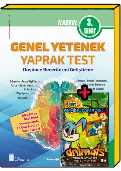 Ata Yayıncılık 3.Sınıf Genel Yetenek Yaprak Test