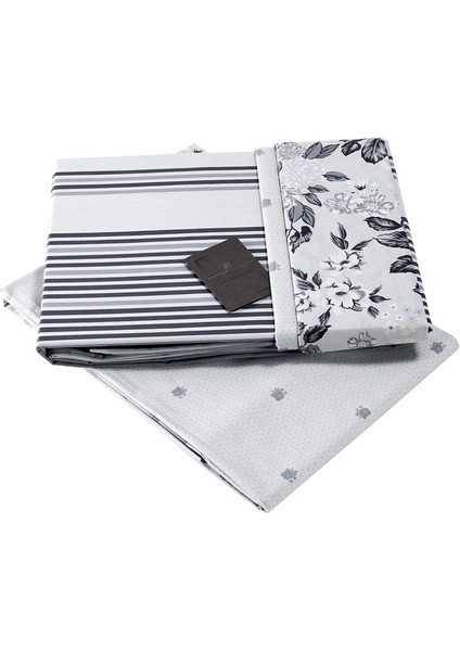 Bruno V1 6 Parça Ranforce Nevresim Takımı Gri fiyatları