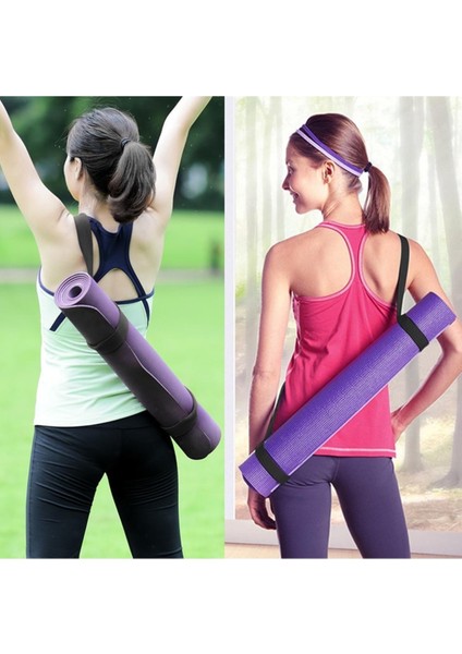 Omuz Askısı Geri Çekilebilir Kablo Bağı Yoga Mat Ayarlanabilir Fitness Kemeri fırsatları