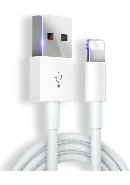 iPad iPhone 5s 6 7 8 Plus , 11 , 12 Pro Max , x , Xr , Xs , Xmax , Se Lightning USB Şarj Kablosu