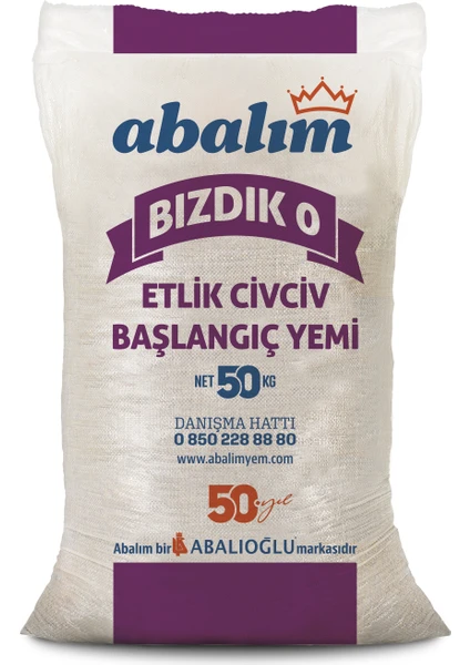 Bızdık 0 Etlik Civciv Başlangıç Yemi 10 Kg