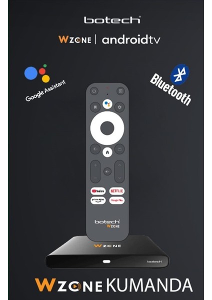 Wzone Android Tv Box Mini Kumanda