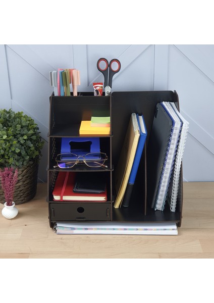 Design Otto Focus Hexa Çekmeceli A4 Evrak Rafı Masaüstü Organizer